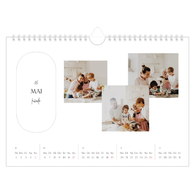 Fotokalender A4 — Große Pläne [Mai]