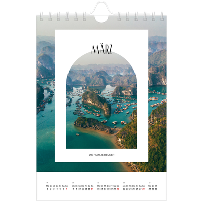 Fotokalender A5 — Der offene Bogen [Marsch]