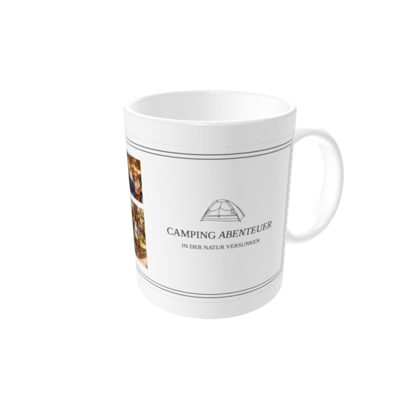Tasse bedrucken — Archiv-Edition - Camping
