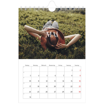 Fotokalender A5 — Endloses Entfliehen [Mai]
