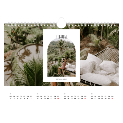 Fotokalender A4 — Der offene Bogen [Februar]