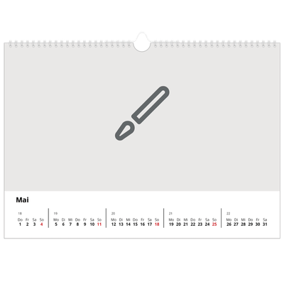 Fotokalender A3 — Gestalte deine eigenen Produkte [deckblatt]