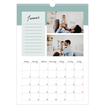 Fotokalender A3 — Listen Kalender