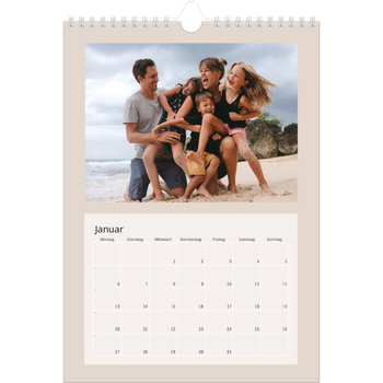 Fotokalender A4 — Erdtöne