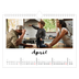 Fotokalender A4 — Handgeschrieben [April]