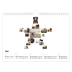 Fotokalender A4 — Collage shapes [deckblatt]