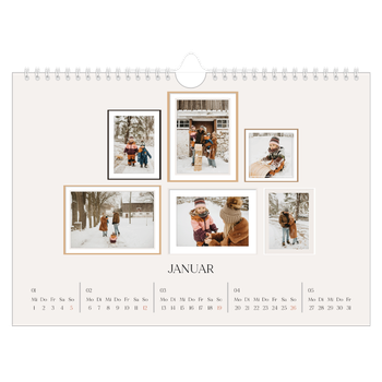 Fotokalender A4 — Fotowand
