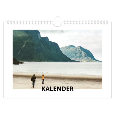 Fotokalender A4 — Datum groß [deckblatt]