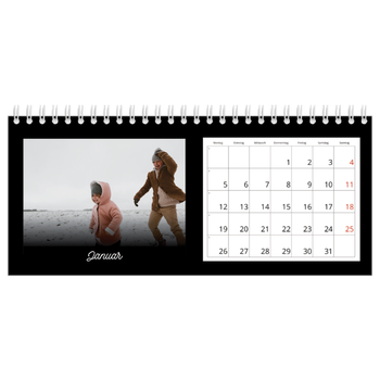 Tischkalender — Schwarzes