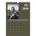 Fotokalender A4 (20 x 30 cm) — Modern und kräftig [Januar]