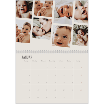 Fotokalender A4 doppelt — Momente in Bewegung