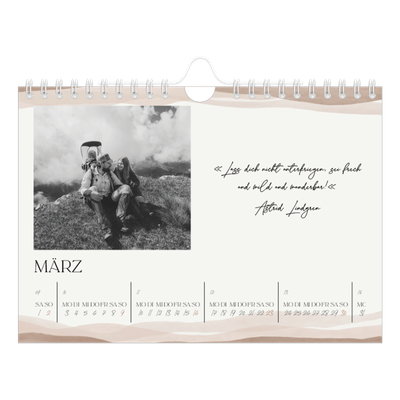 Fotokalender A5 — Positive Zitate [Marsch]