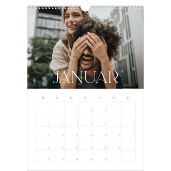 Fotokalender A3 — Überlebensgroß