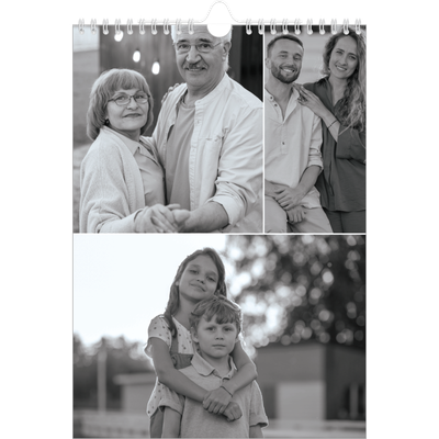 Fotokalender A4 (20 x 30 cm) — Fokus [deckblatt]