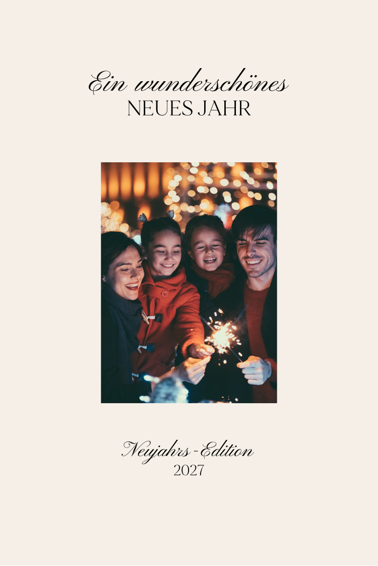Fotokarten — Glück & Schrift