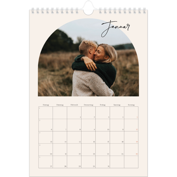 Fotokalender A4 — Erinnerungsbogen