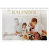 Fotokalender A4 doppelt (30 x 40 cm) — Großer goldener Text [deckblatt]