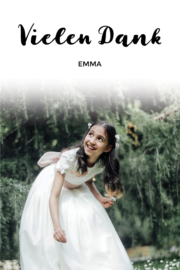 Dankeskarten — Kalligraphie