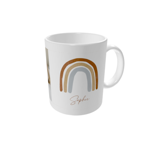 Tasse bedrucken — Strahlende Begrüßung