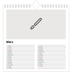 Jahreskalender Quadratisch — Gestalte deine eigenen Produkte [Marsch]