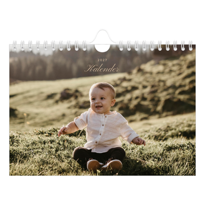 Fotokalender A5 — Eleganter Kalender [deckblatt]