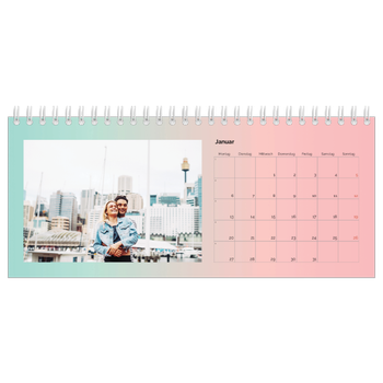 Tischkalender — Pastelltöne