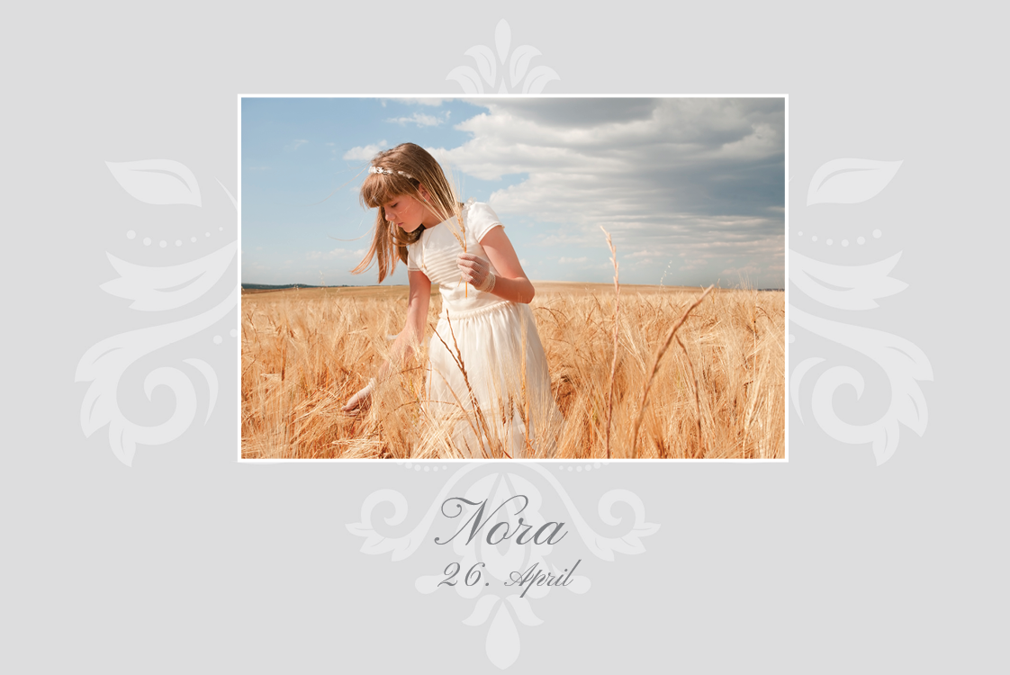 Einladungskarten — Verzierter Rahmen