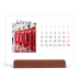 Tischkalender mit Holzfuß Querformat  — Mein Reisebericht [Februar]