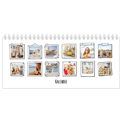 Tischkalender — Scrapbook-Schnappschüsse [deckblatt]