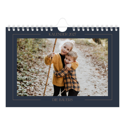Fotokalender A5 — Preußisch Blau [deckblatt]