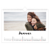 Fotokalender A4 — Handgeschrieben [Januar]