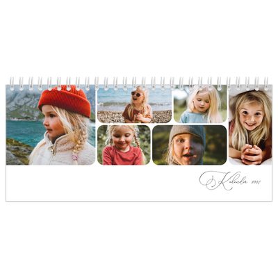 Tischkalender — Schrift und Schnappschüsse [deckblatt]