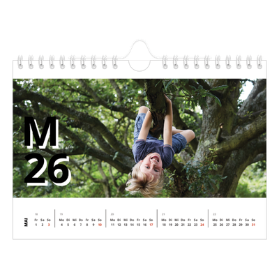 Fotokalender A5 — Große Zeichen [deckblatt]