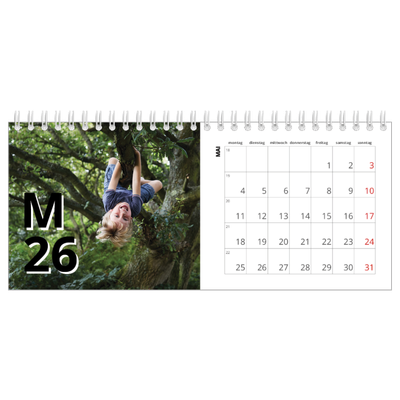 Tischkalender — Große Zeichen [deckblatt]