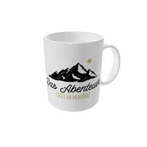 Tasse bedrucken — Großes Abenteuer