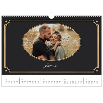 Fotokalender A3 — Vintage und klassisch