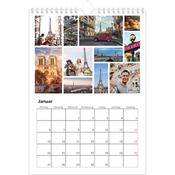 Fotokalender A4 — Kollage