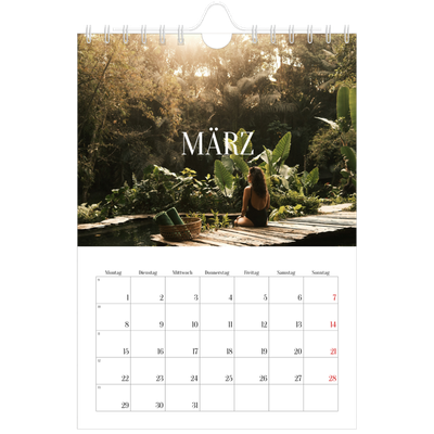 Fotokalender A5 — Endloses Entfliehen [Marsch]