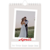 Fotokalender A5 — Karminrote Signatur [April]