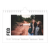 Fotokalender A5 — Datum groß [Februar]