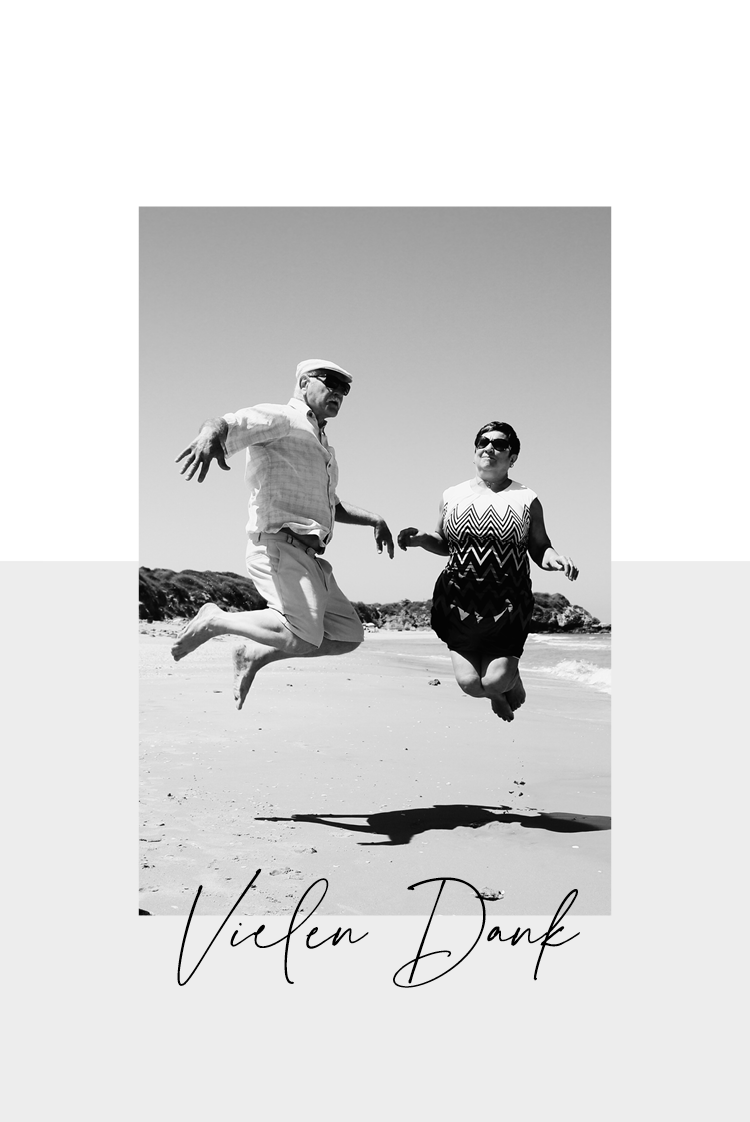 Dankeskarten — Dankeskarte Grau