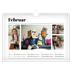 Fotokalender A4 — Zeitschriften-Stil [Februar]