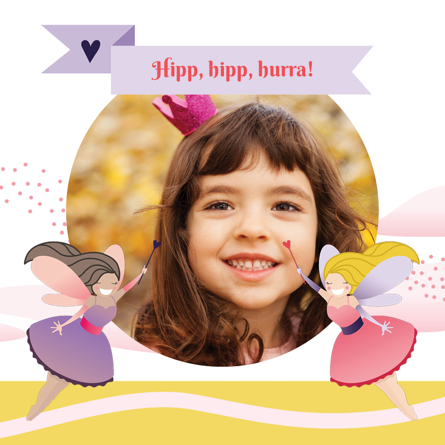 Einladungskarten — Feenbild