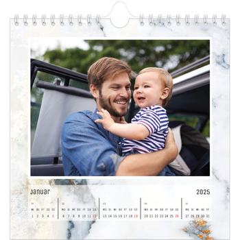 Fotokalender Quadratisch — Mamor Hintergünde