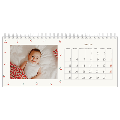 Tischkalender — Kleine Kirsche [Januar]