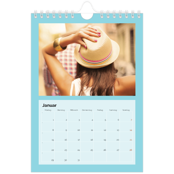 Fotokalender A5 — Ganzseitige Farbe