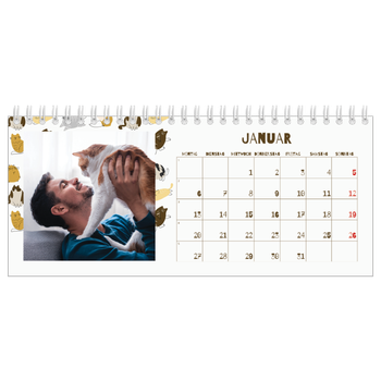 Tischkalender — Verspieltes Kätzchen