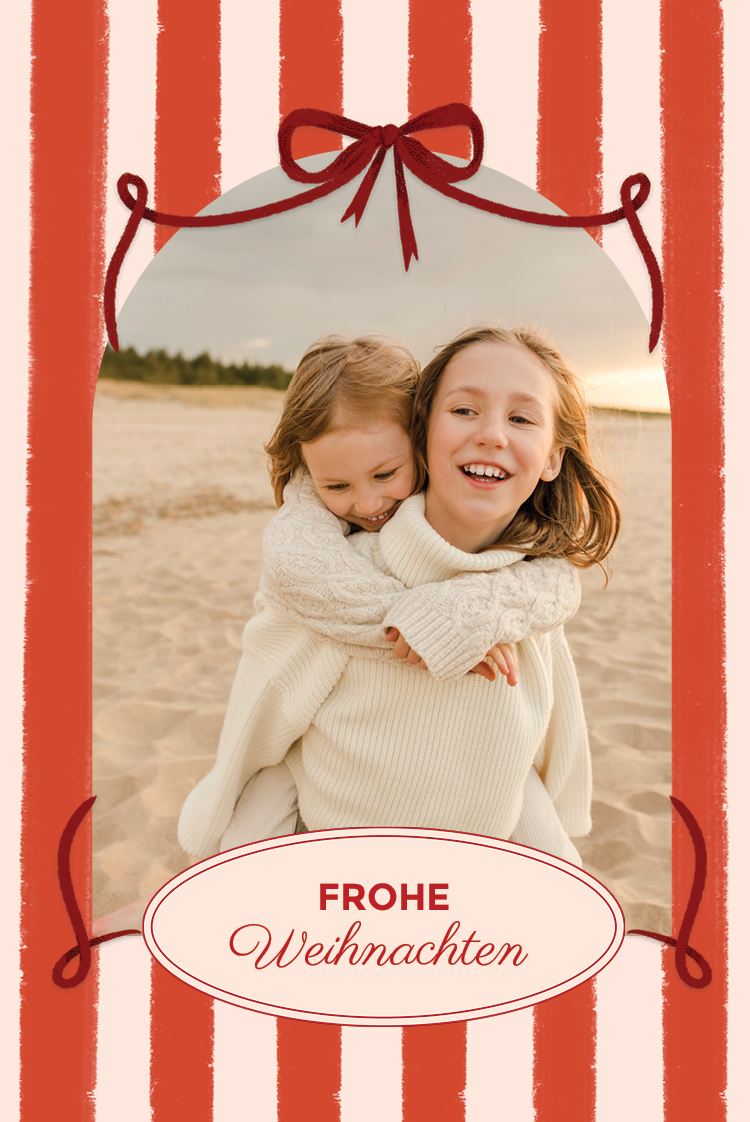 Fotokarten — Streifen und Schleifen