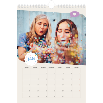Fotokalender A4 — Kultiger Geburtstag