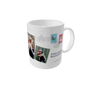 Tasse bedrucken — Weihnachtspost